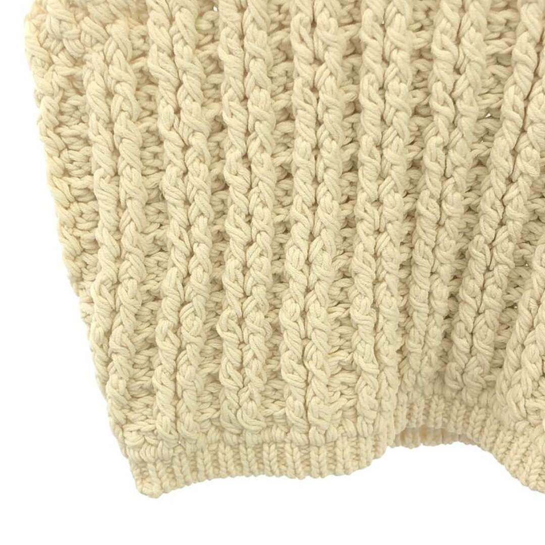 THE SHISHIKUI / シシクイ | Crochet ショート丈ニットトップス | F