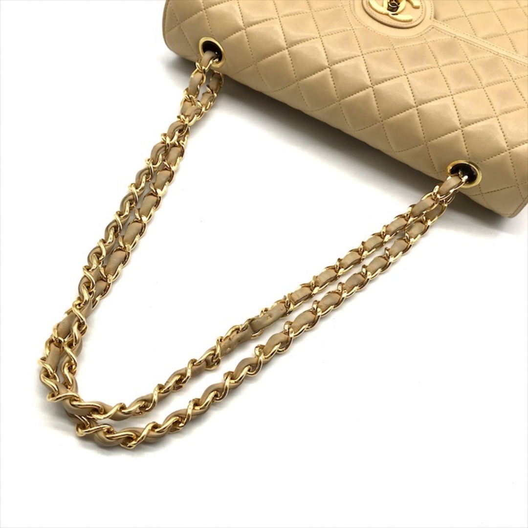 CHANEL - 良品 CHANEL シャネル ココマーク マトラッセ25 ラムスキン