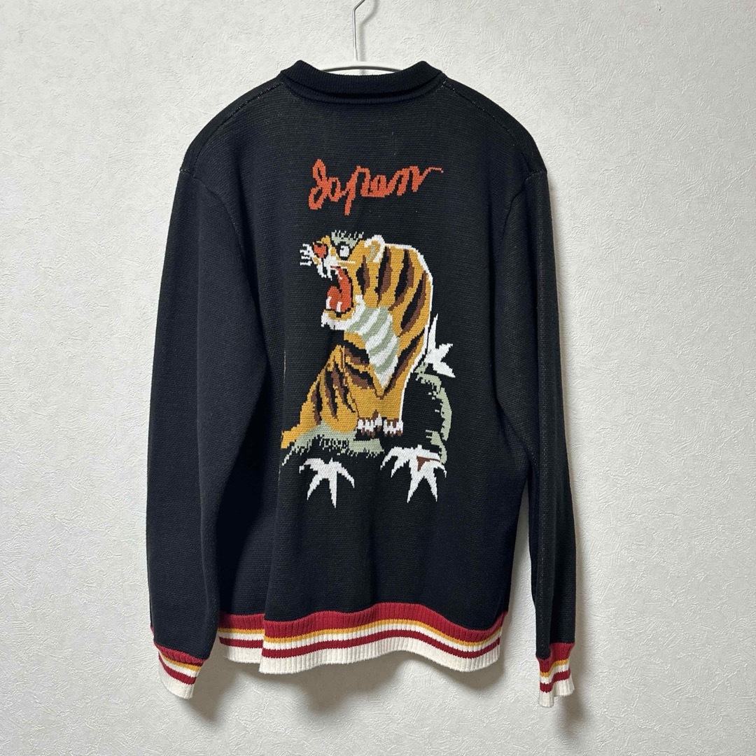 TTT_MSW - 新品未使用 TTT MSW DAIRIKU ジップアップカーディガン 黒