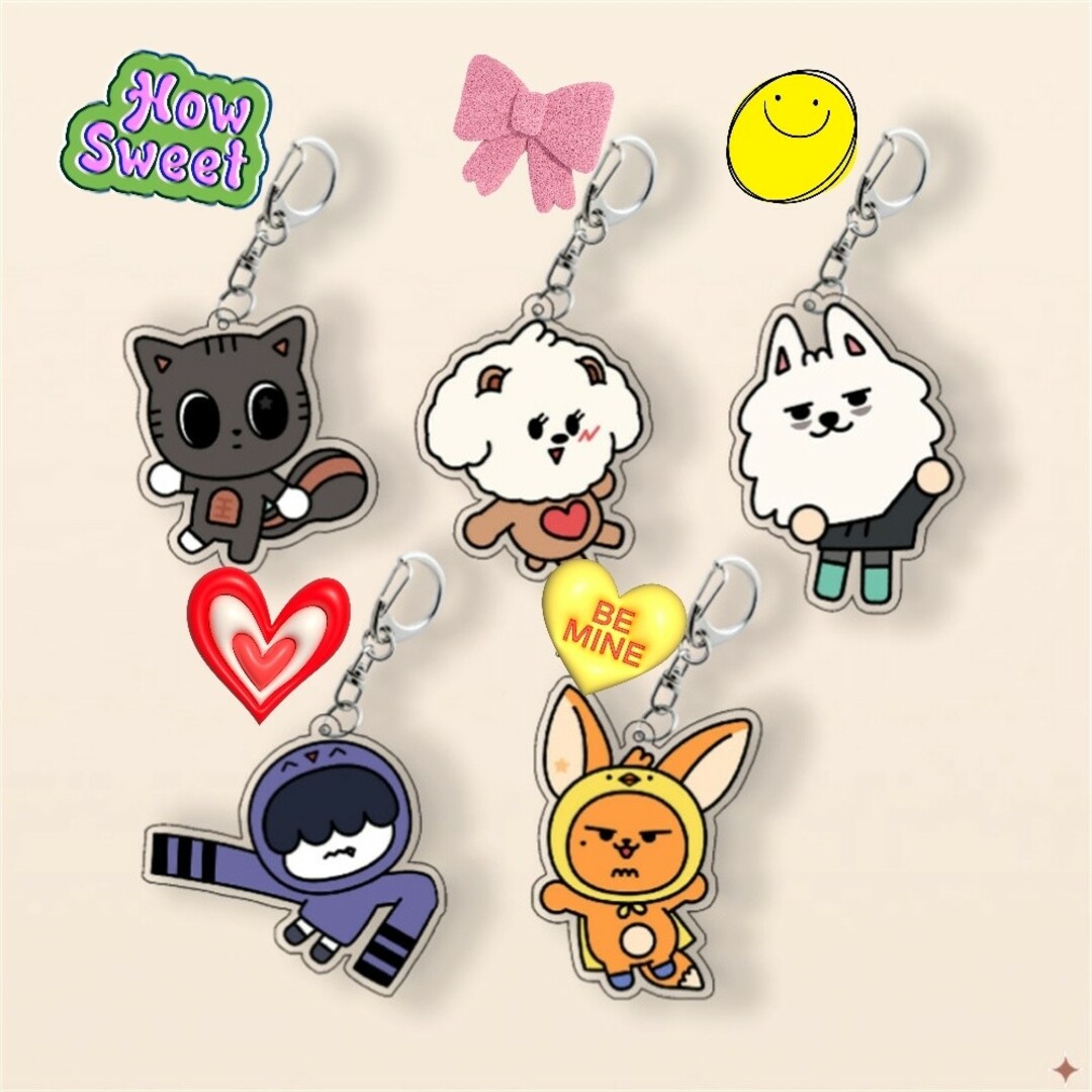 TOMORROW X TOGETHER - TXT バムグッ NEW 1P アクリルキーホルダー