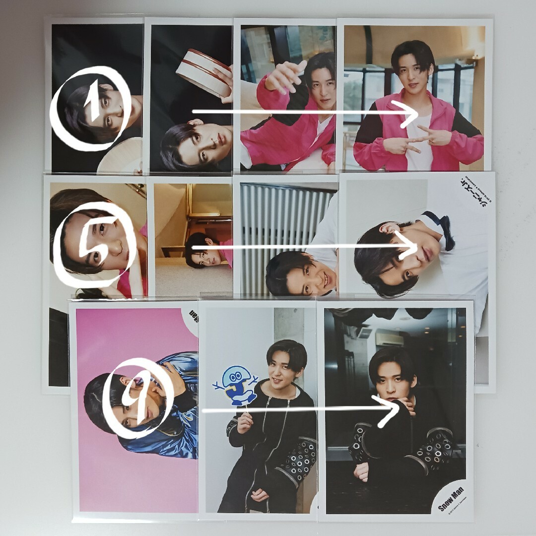 Snow Man - 目黒蓮 公式写真 99枚 (バラ売り可)の通販 by aaa's shop