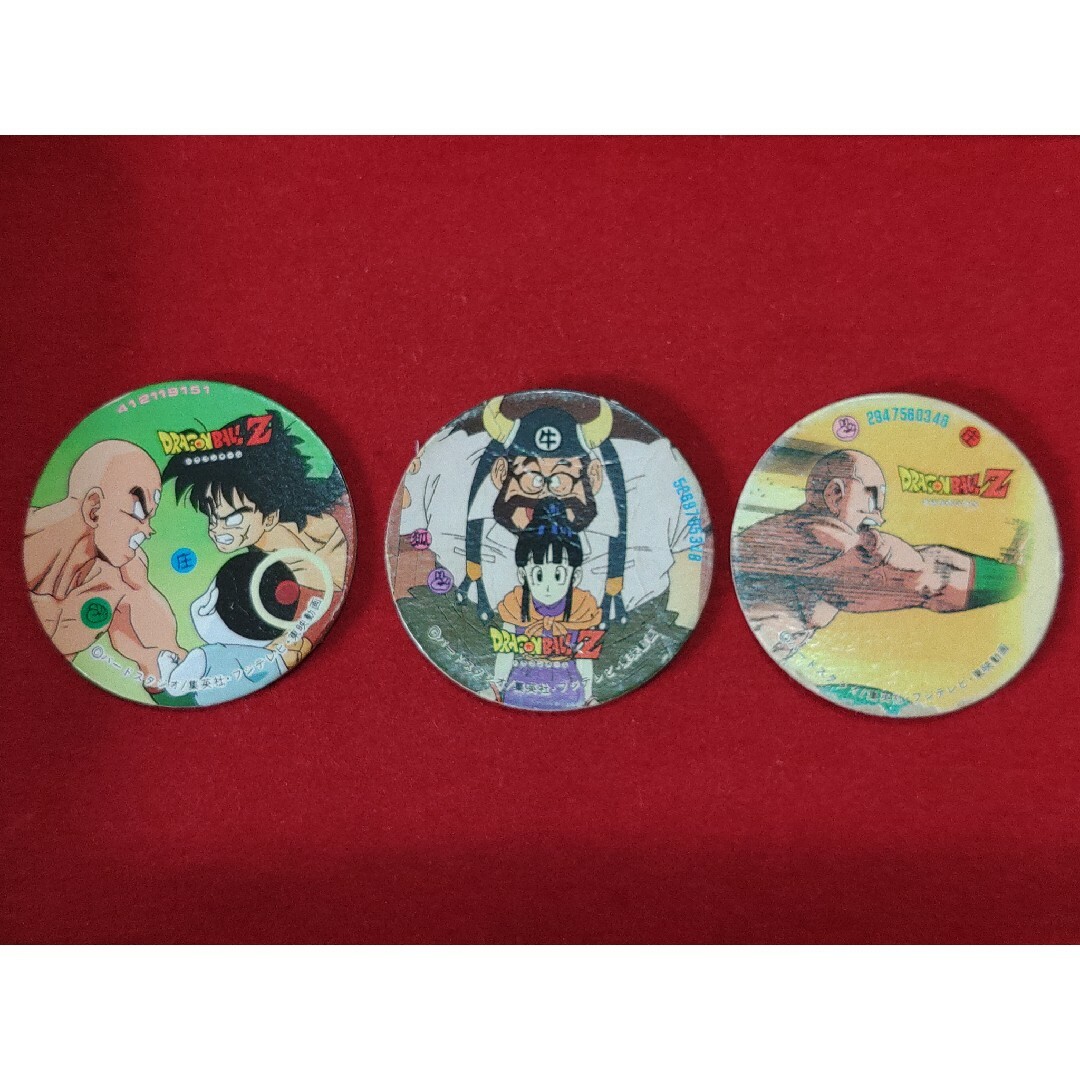 ドラゴンボール - ドラゴンボールZ 丸メンコ 天津飯 チチ レトロめんこ