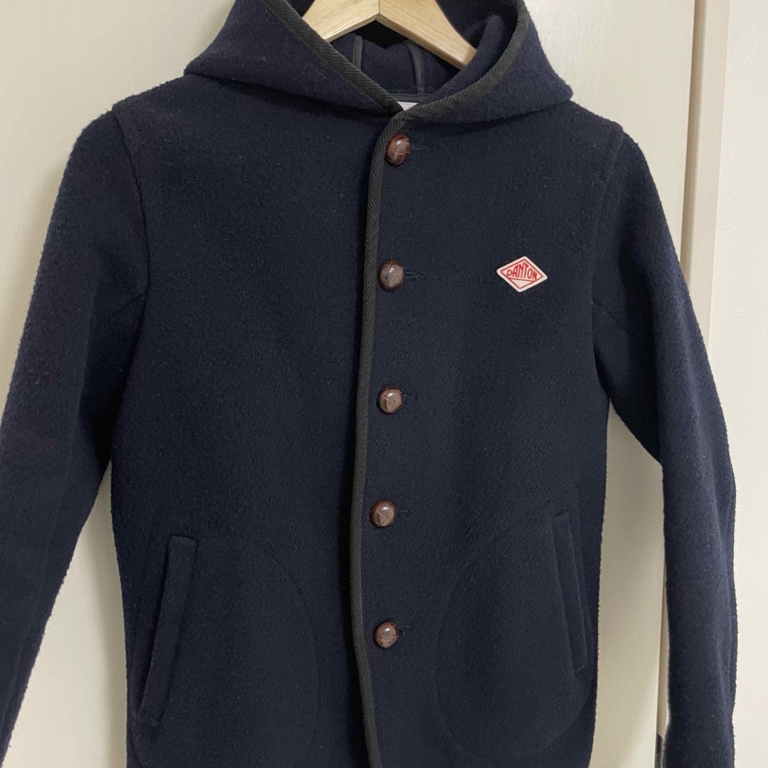 DANTON - ダントン ウールモッサ フード付シングルジャケットの通販 by