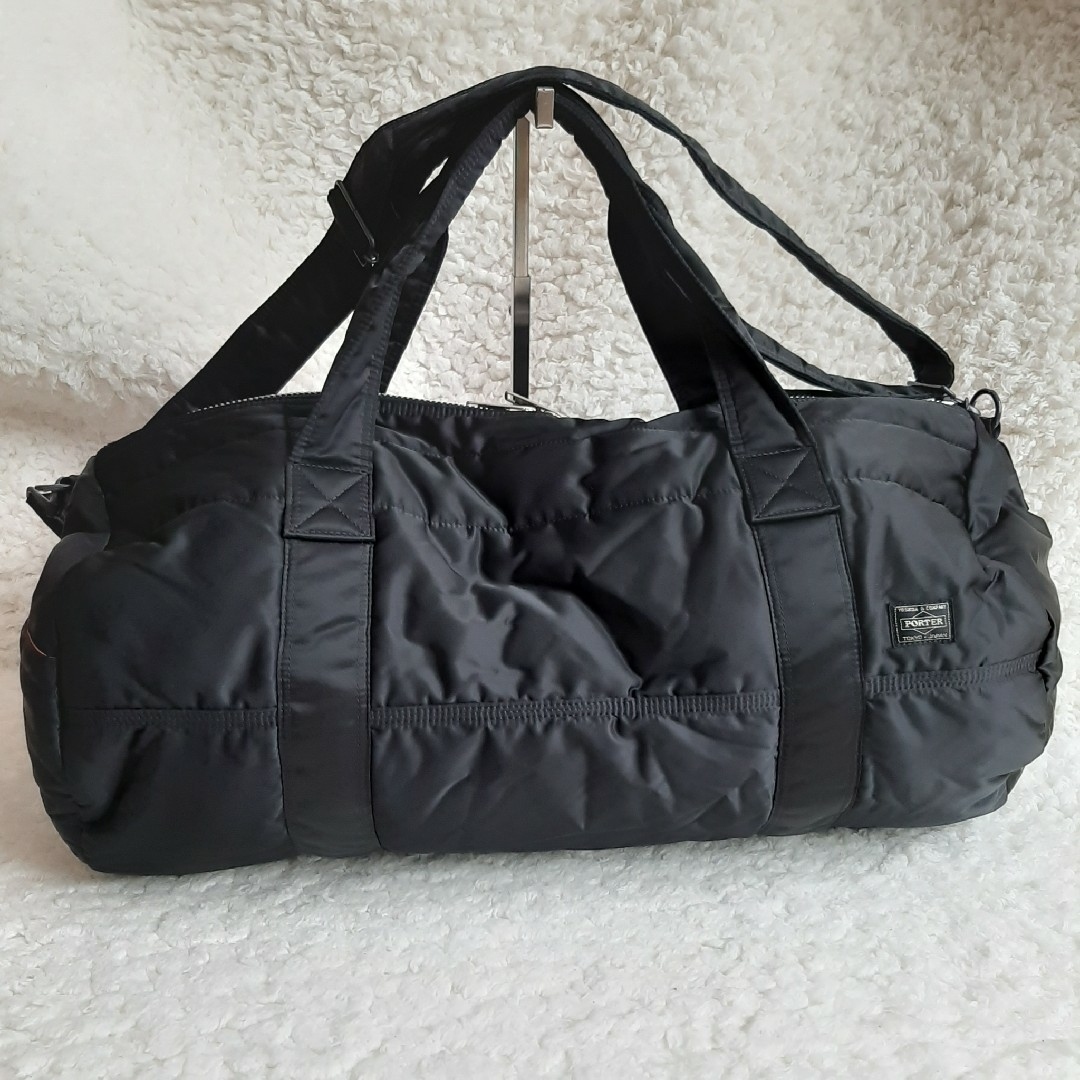 極美品 ポーター タンカー ダッフルバッグ L 黒 ナイロン ボストン