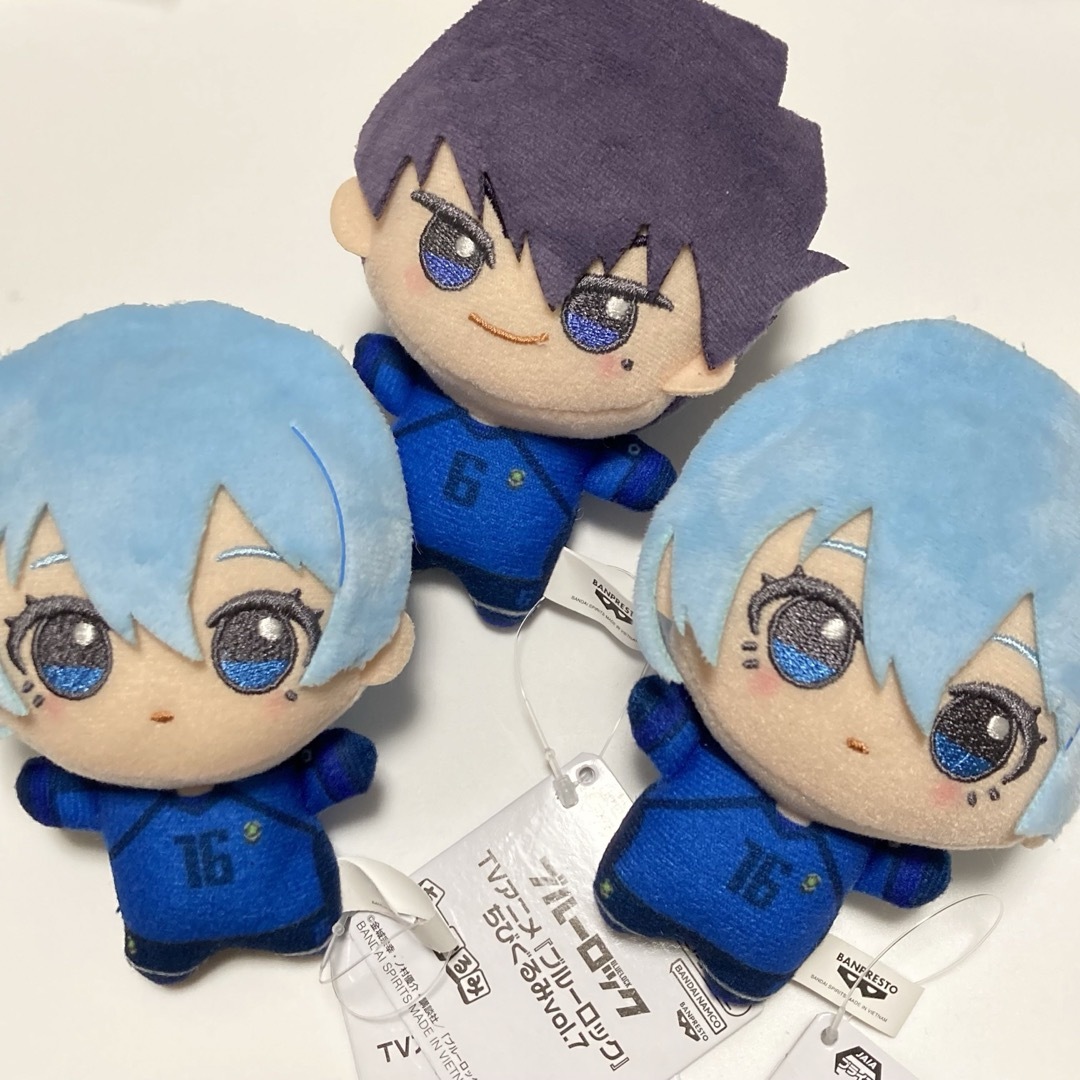 ブルーロック ちびぐるみ 氷織羊 烏旅人の通販 by 七｜ラクマ