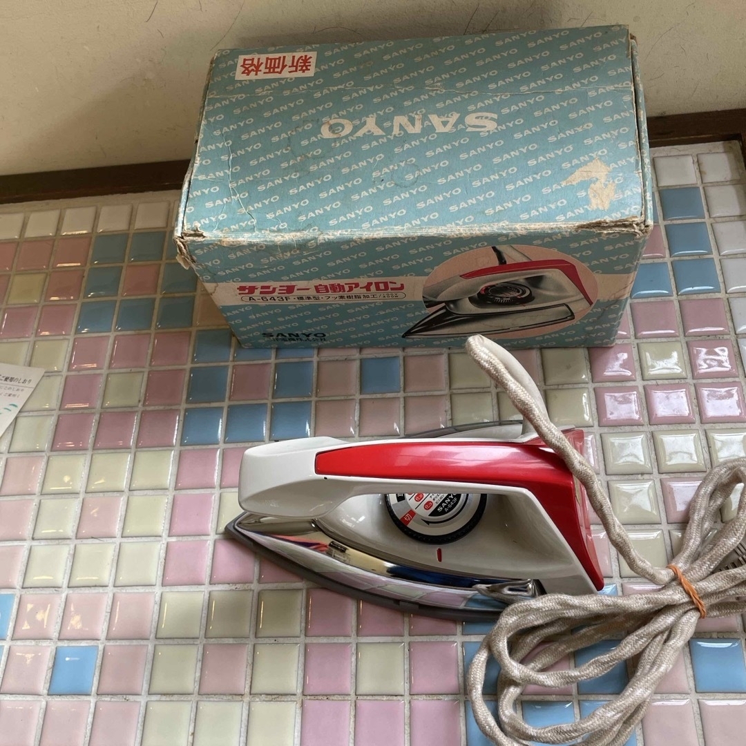 SANYO - レトロ 昭和 アイロンの通販 by halucoi's shop｜サンヨー