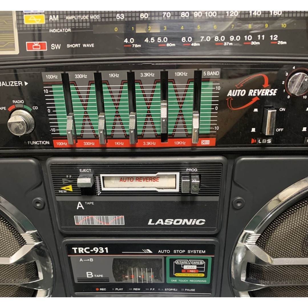 Olasonic - LASONIC TRC-931ラジカセBOOMBOX デットストック品中古動作