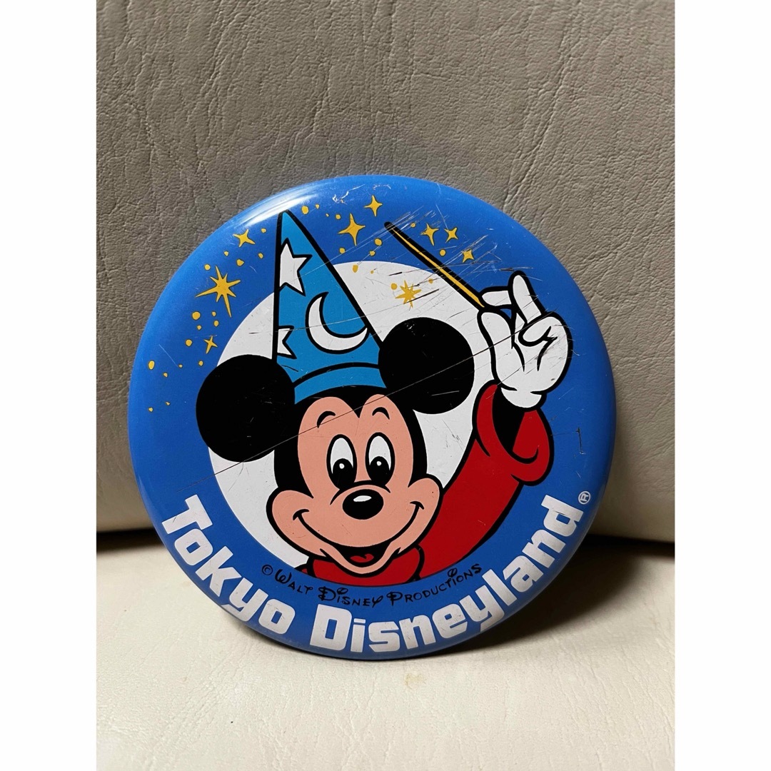 Disney - 東京ディズニーランド ミッキーマウス 缶バッジ 1985年 開園