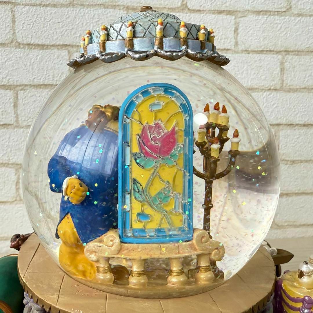 レア☆美女と野獣 ベル ルミエール スノーグローブ スノードーム