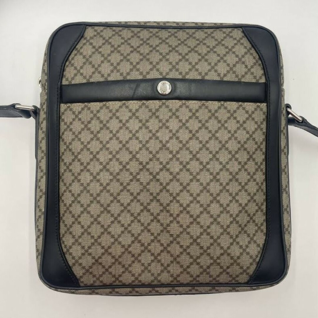 GUCCI ディアマンテ メンズ ショルダーバッグ PVCレザー