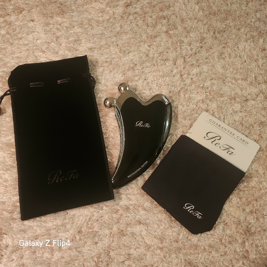 ReFa - 最終お値下げ ほぼ新品 リファ カッサ ブラックモデルの通販 by