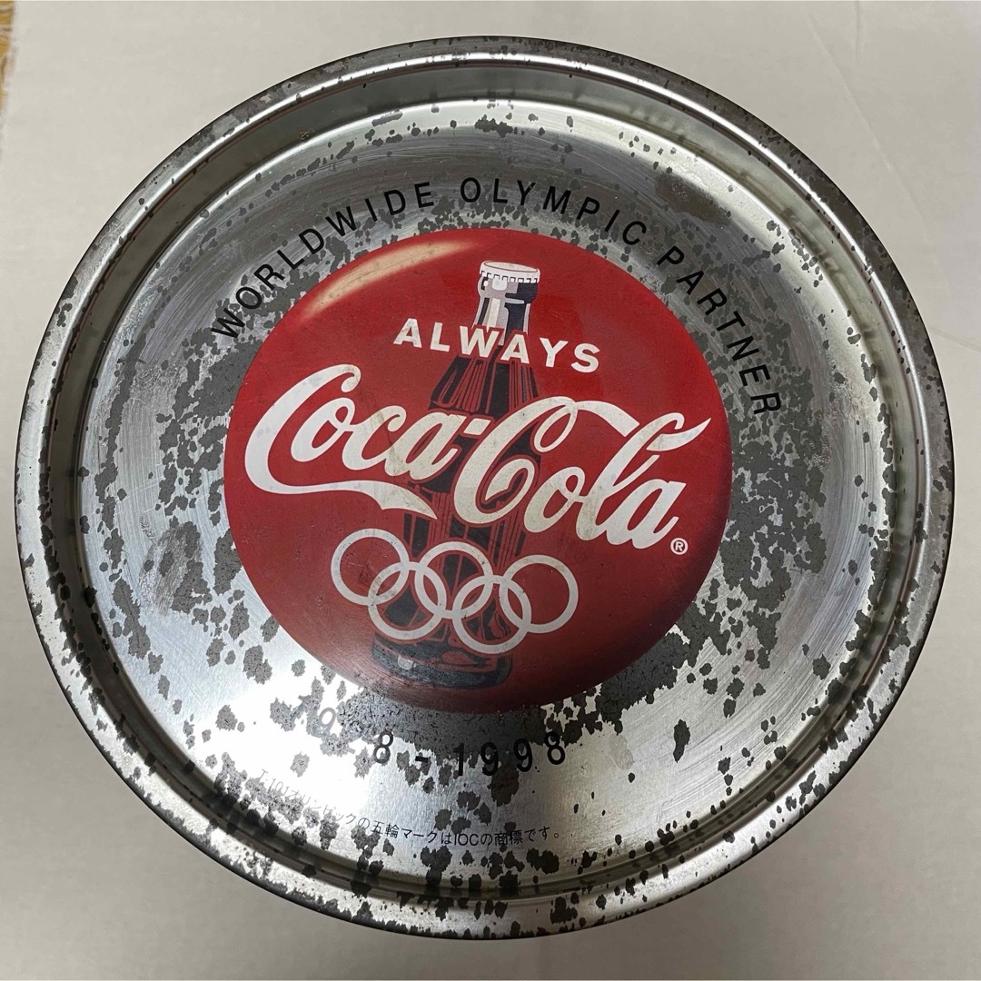 コカ・コーラ - 長野オリンピック コカコーラ ペール缶 ものしりグラス