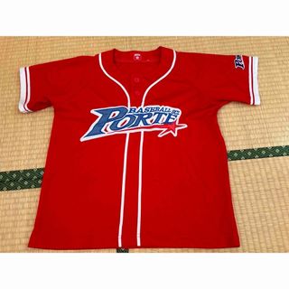 PORTE 145野球ユニフォームセット レッド ゼット（ZETT） 野球