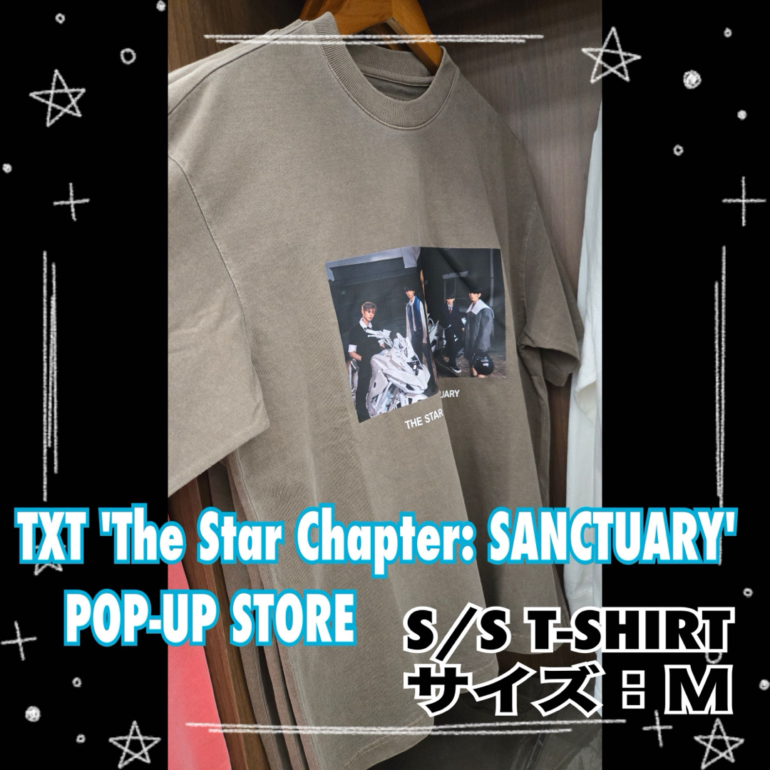 TXT star×together ヨンジュン Tシャツ 韓国 popup 公式 TXT