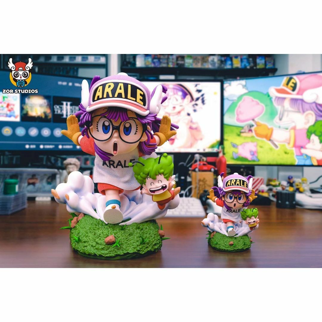 Dr.スランプ アラレちゃん 走る ガレージキット フィギュア 1/2