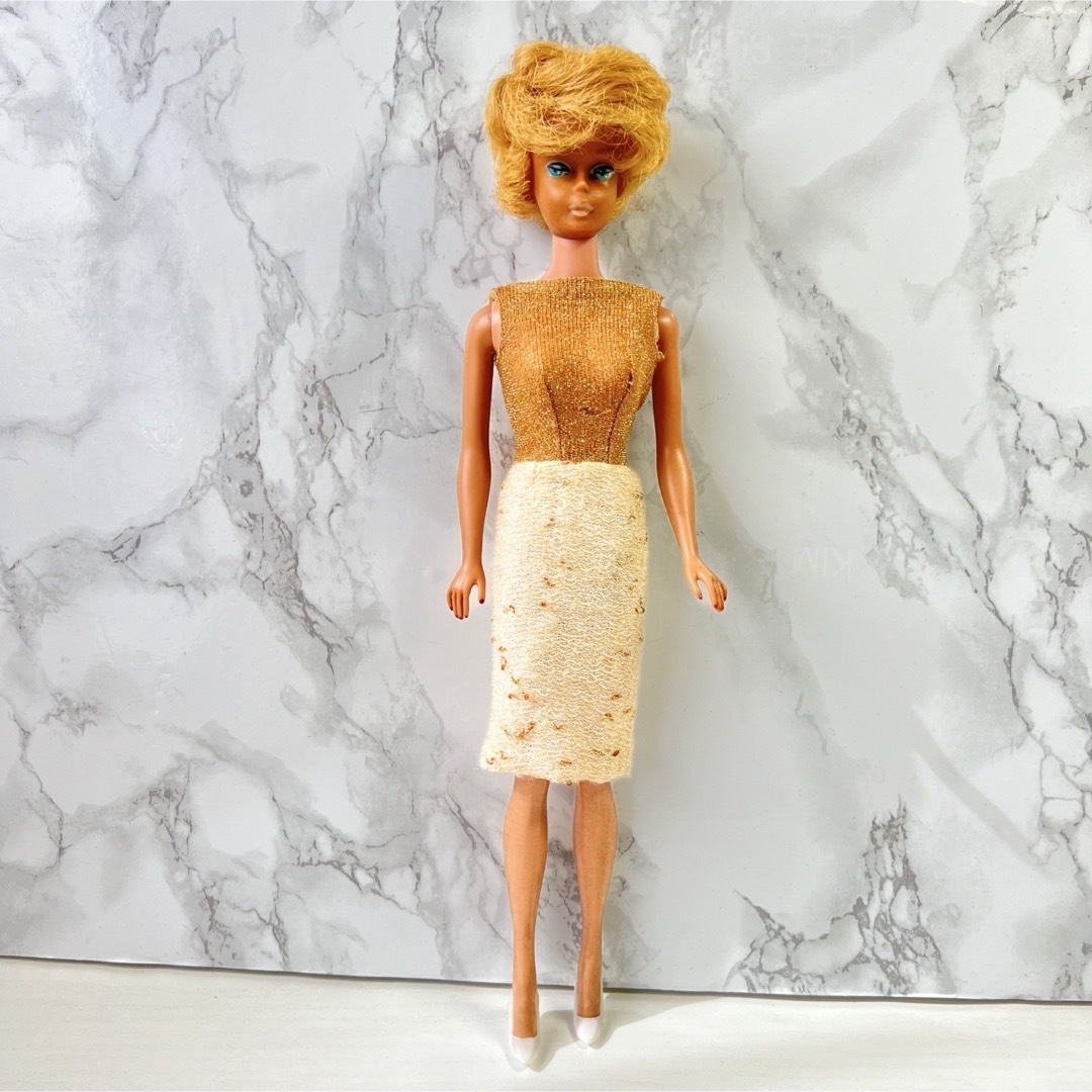 Barbie - 超貴重！初期 金髪ビンテージ バービー人形 洋服、小物セット