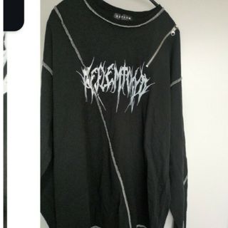 REFLEM - DimMoire ディムモアール ZIP ネクタイ シャツ ブラックの