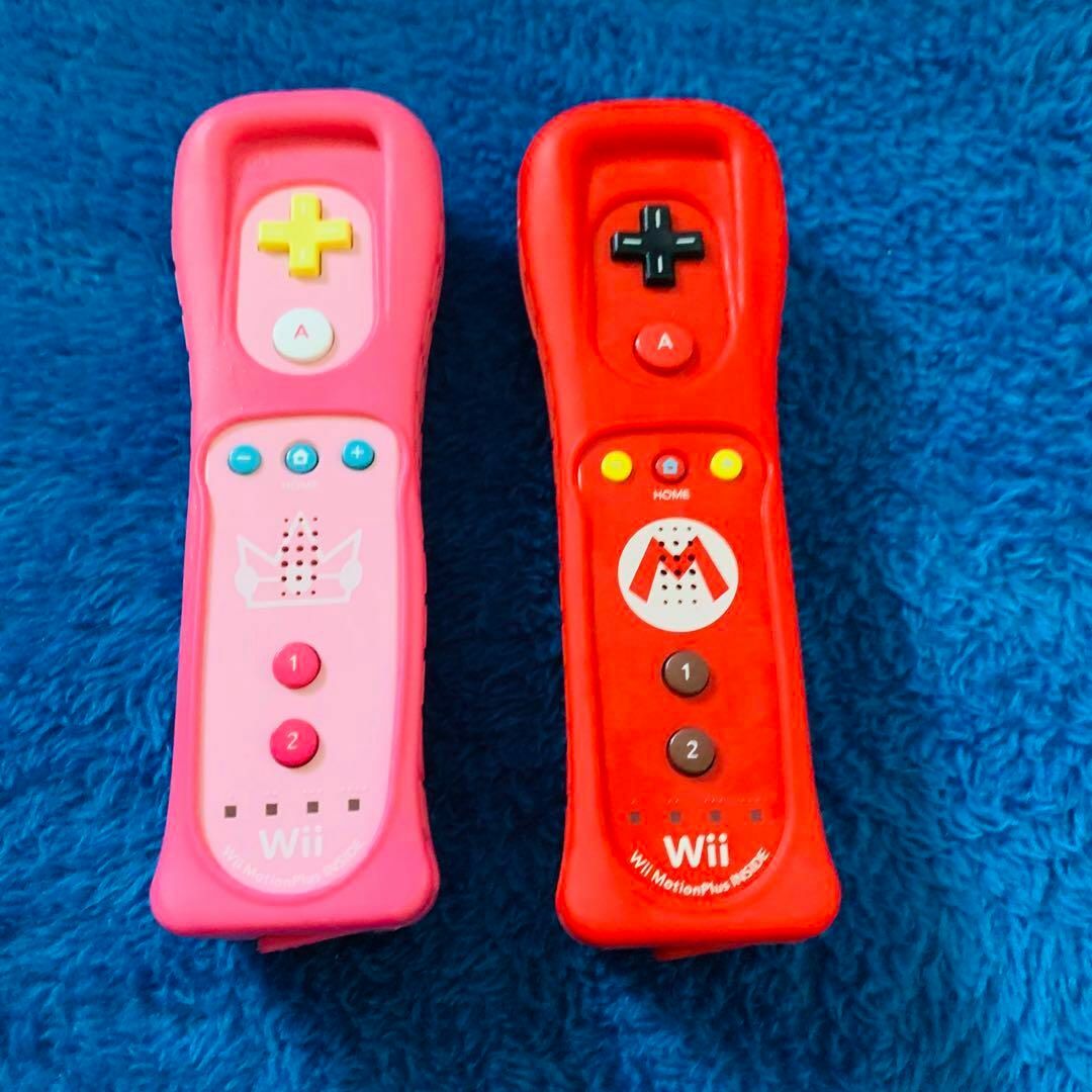 ✨任天堂 マリオカートハンドルマリオ純正品wiiリモコンプラスピーチ