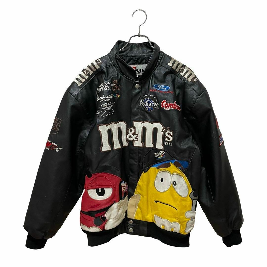 M&M - 希少 m&ms エムアンドエムズ レザージャケット 90s 肉厚の通販