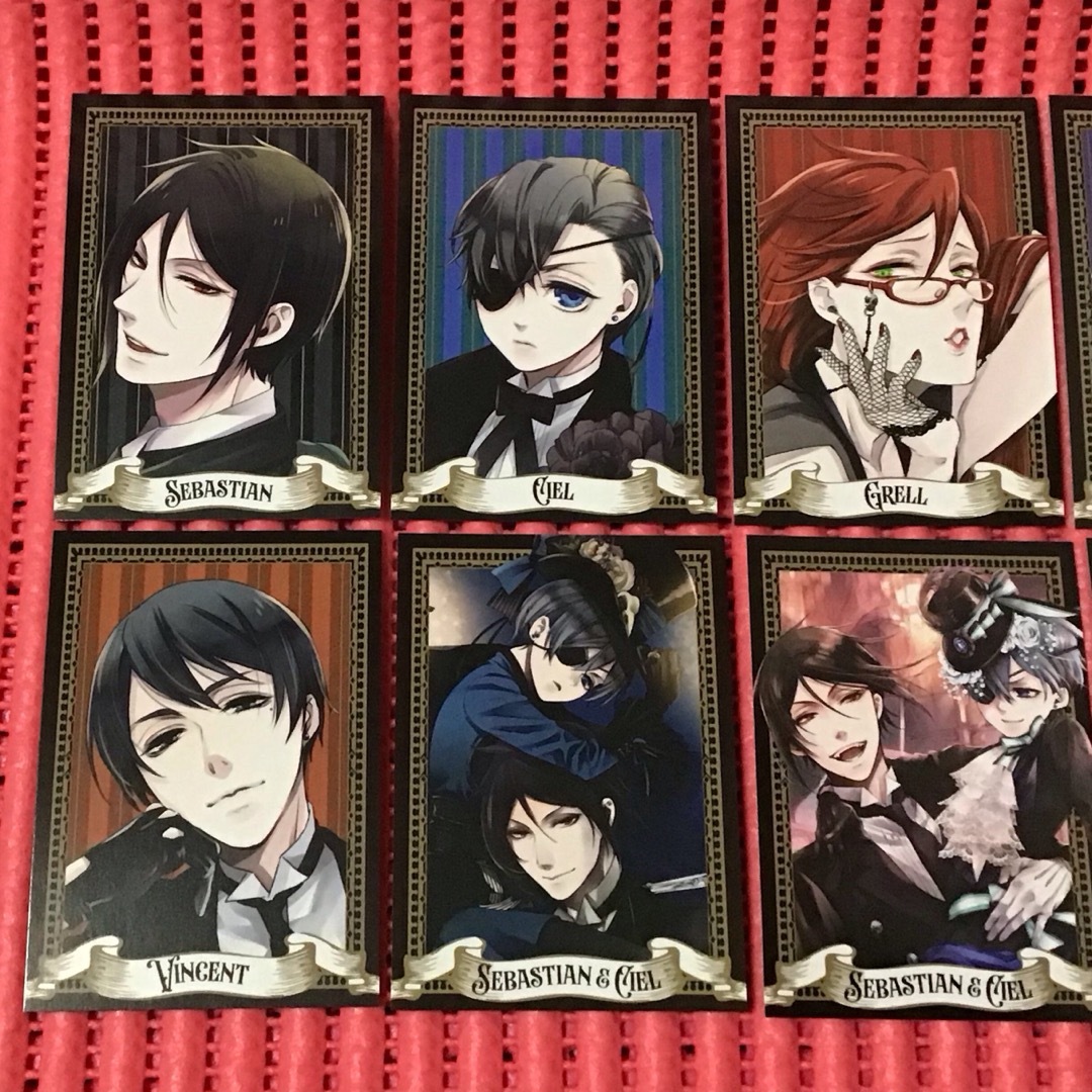 黒執事(71)《ビターラビットカフェ 特典フォトカード 全8枚セット》の