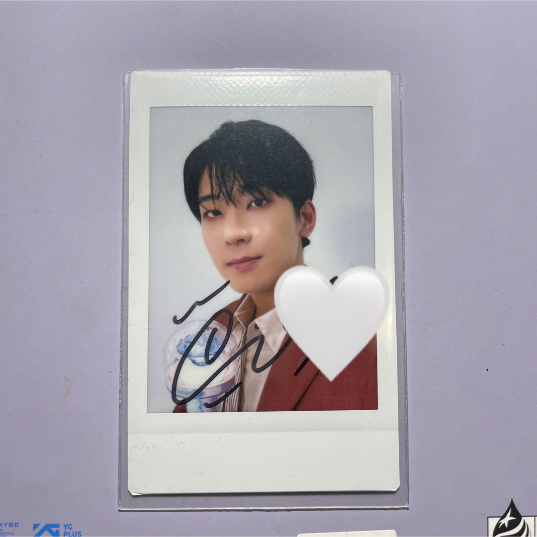 ホシ サイン入りチェキ SEVENTEEN ホシ チェキ サイン入り セブチ 直筆