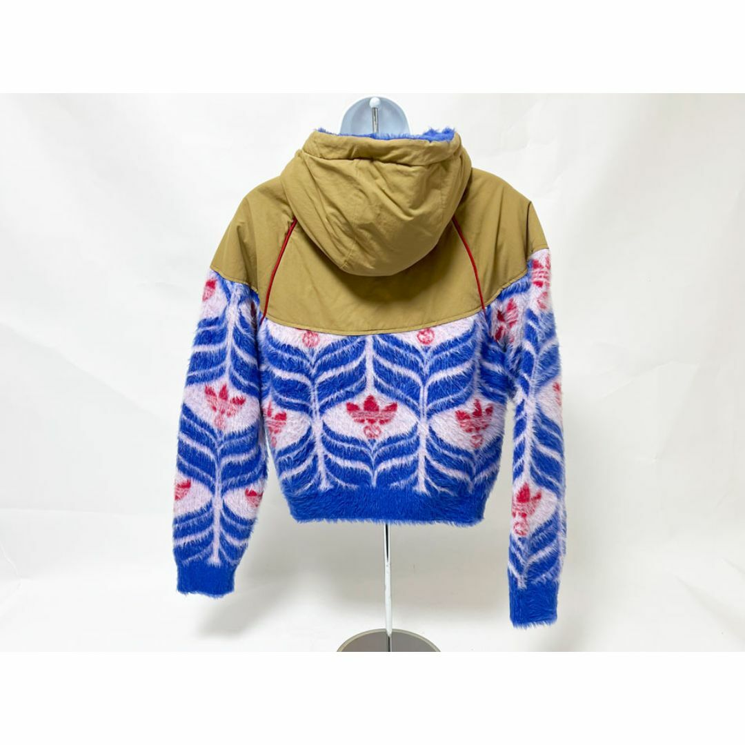 GUCCI - GUCCI adidas グッチ アディダス ファー ブルゾン フード