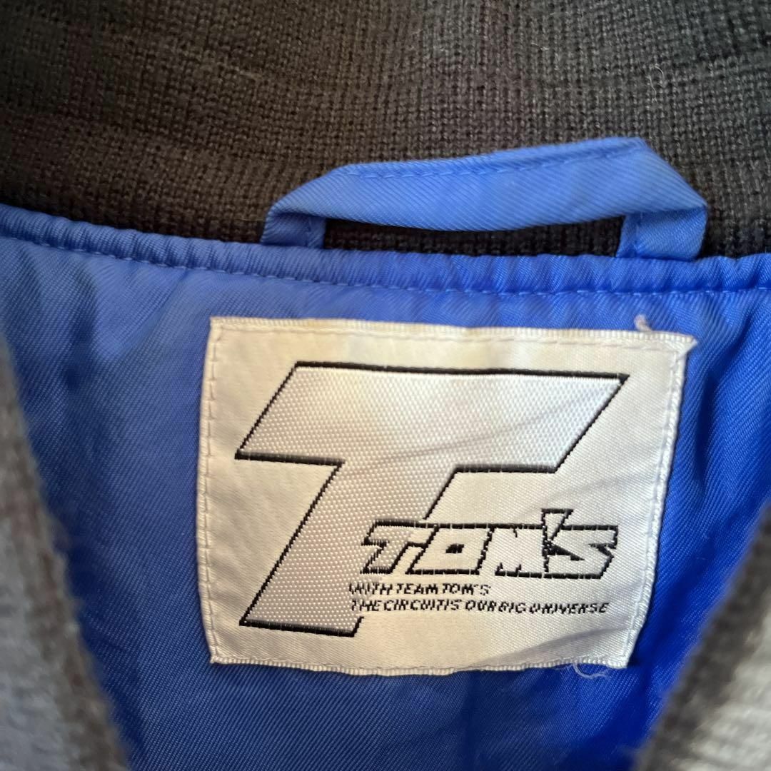 TOMS - TOM'S TOYOTA ナイロンジャケット XL相当 刺繍 レーシングabの