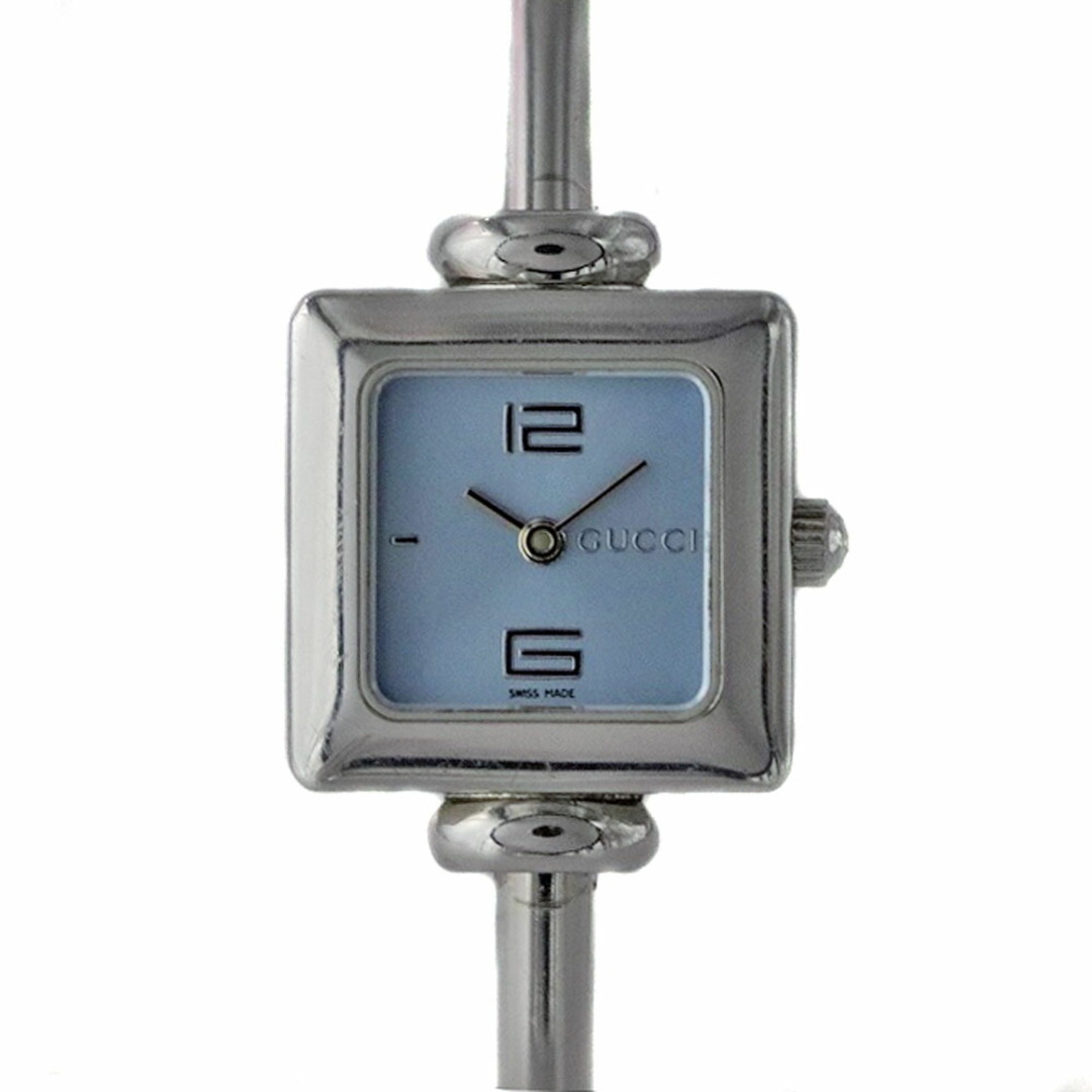GUCCI - グッチ Gucci 1900L バングルウォッチ ライトブルー クォーツ
