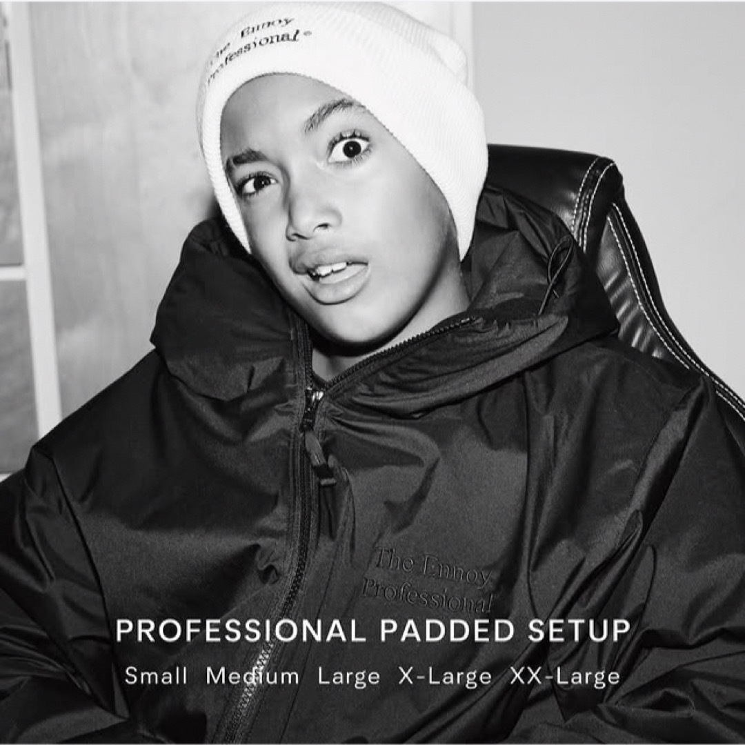 ジャケット・アウター Ennoy PROFESSIONAL PADDED PANTS (BLACK)L