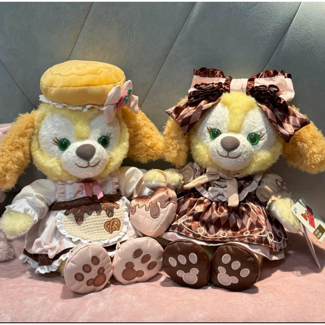 上海ディズニー 上海と香港ディズニー クッキーアン キーチェーン 2点