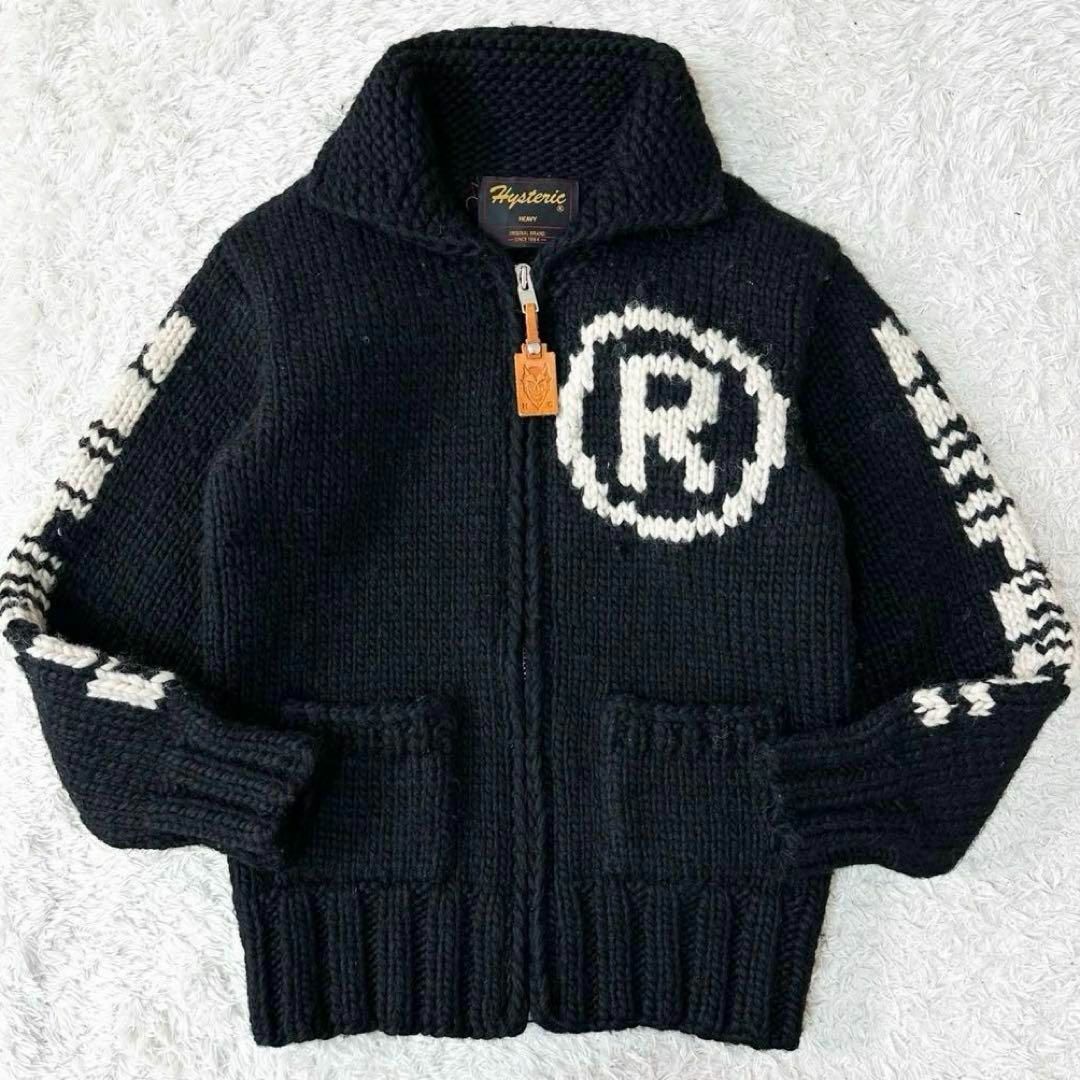 HYSTERIC GLAMOUR - 極美品 ヒステリックグラマー カウチンニット