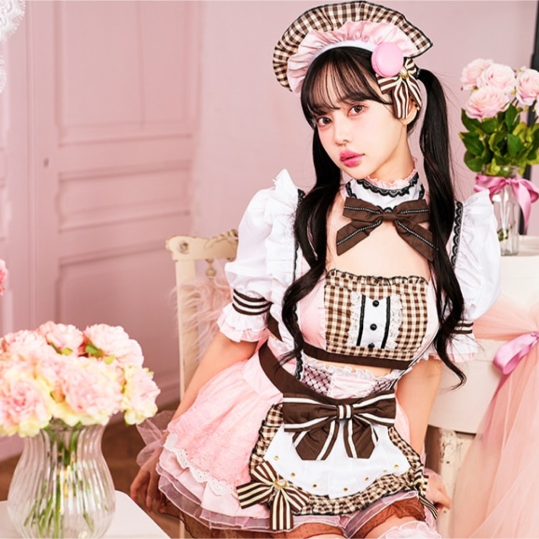 新品】 malymoon ピンクマカロンメイドの通販 by 🎀shop｜ラクマ