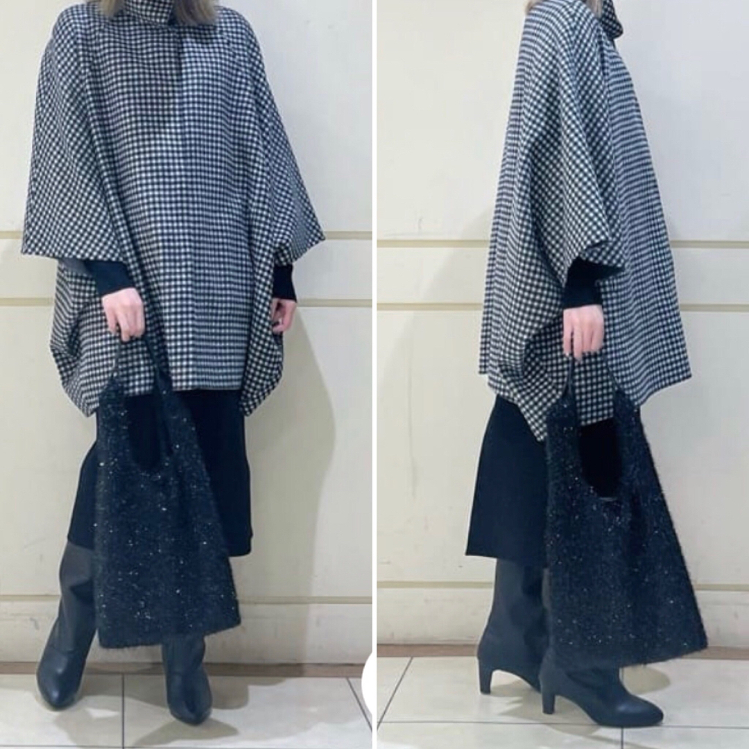 ICB - iCB WoolRever ポンチョコート62920円の通販 by しあわせ's shop