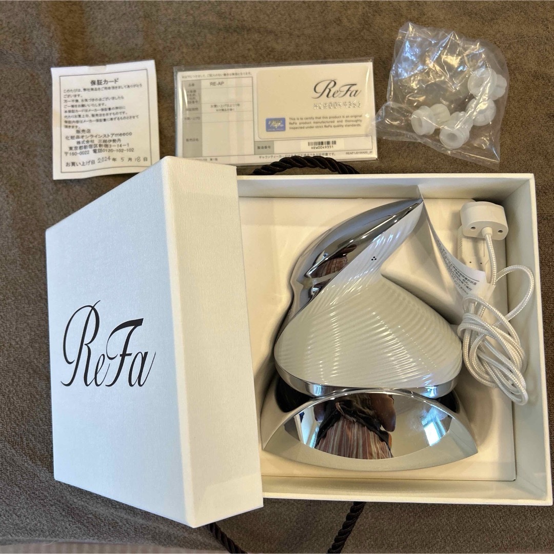 ReFa - ReFa リファビューテック ヘッドスパ（ホワイト）の通販 by