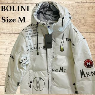 BOLLINI - ☆セール品☆ボリーニ ブラックライン ダウンジャケット 白