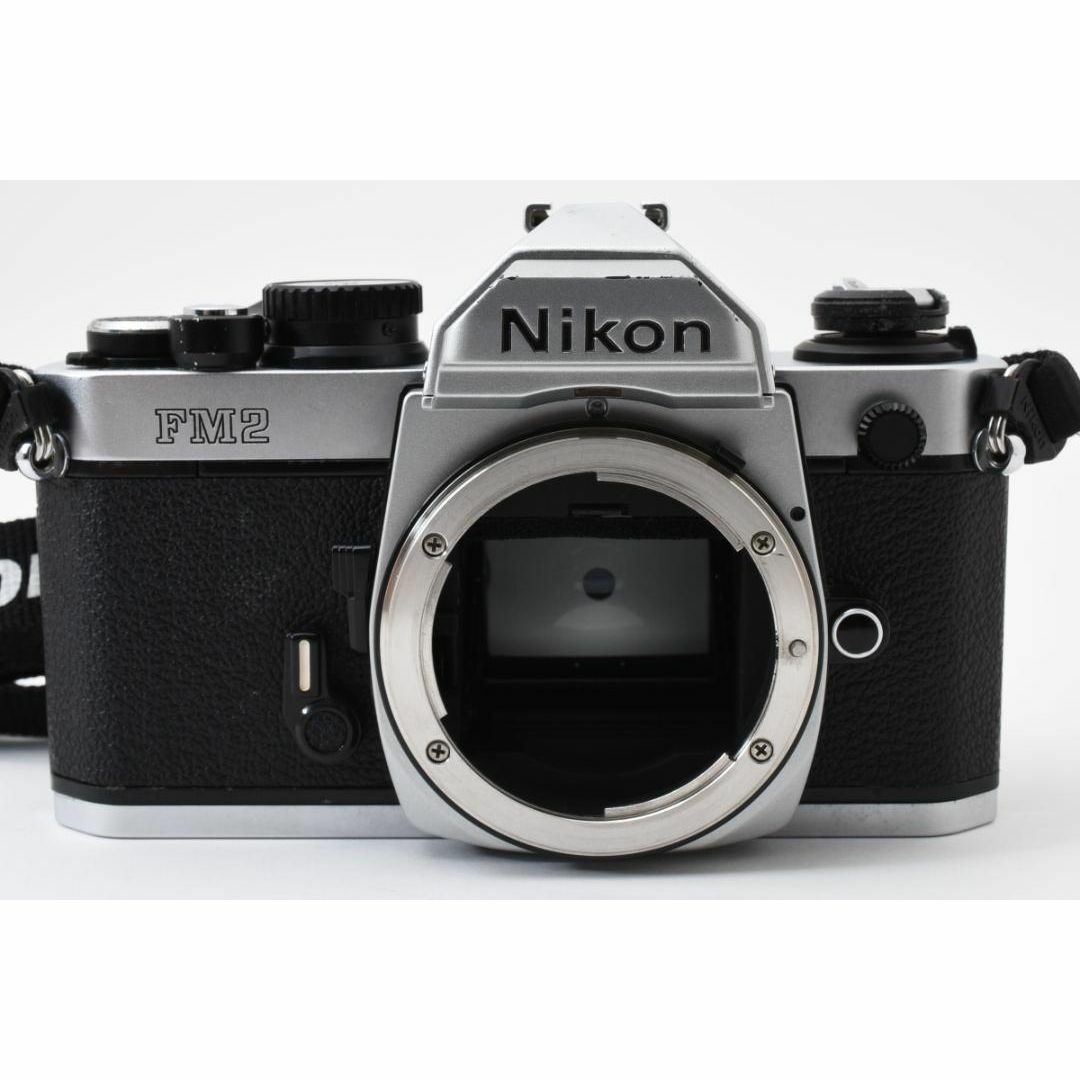 Nikon - 超美品 ニコン NEW FM2 シルバー フィルム モルト新品交換済
