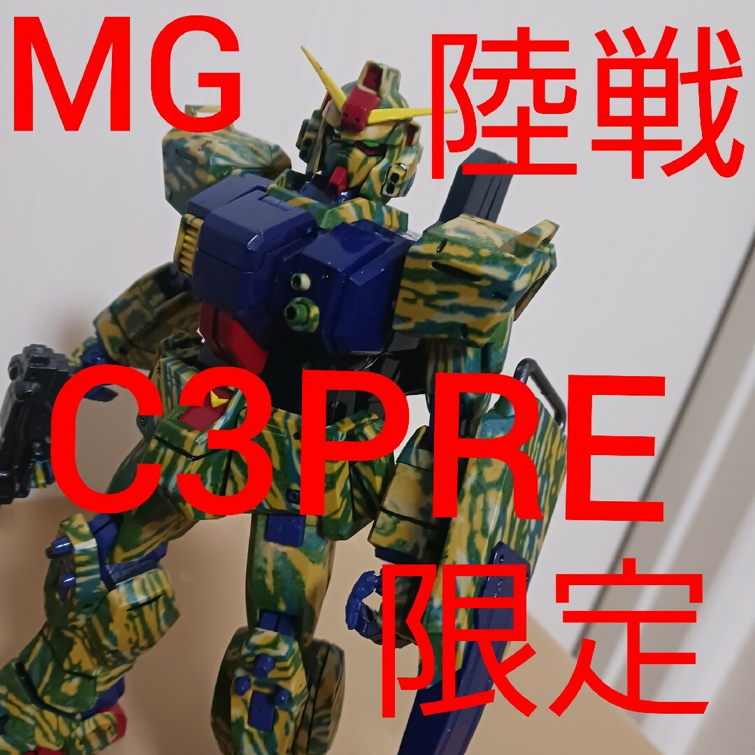 BANDAI - C3PRE 限定 BANDAI MG 1/100 陸戦型 ガンダム ガンプラ の