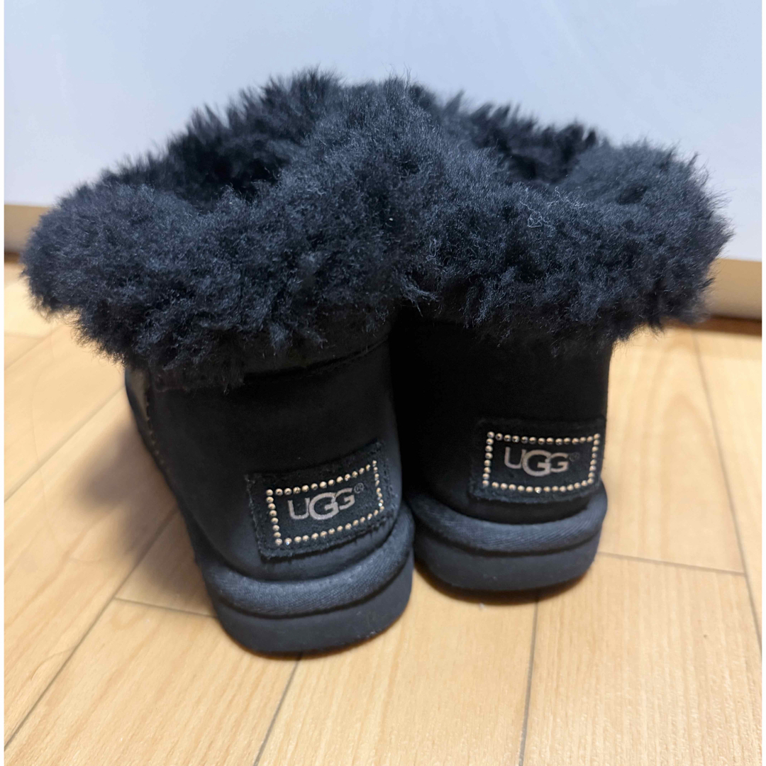 UGG - UGG 黒 ムートンブーツ ショート 24.0の通販 by ☾mk♡SHOP
