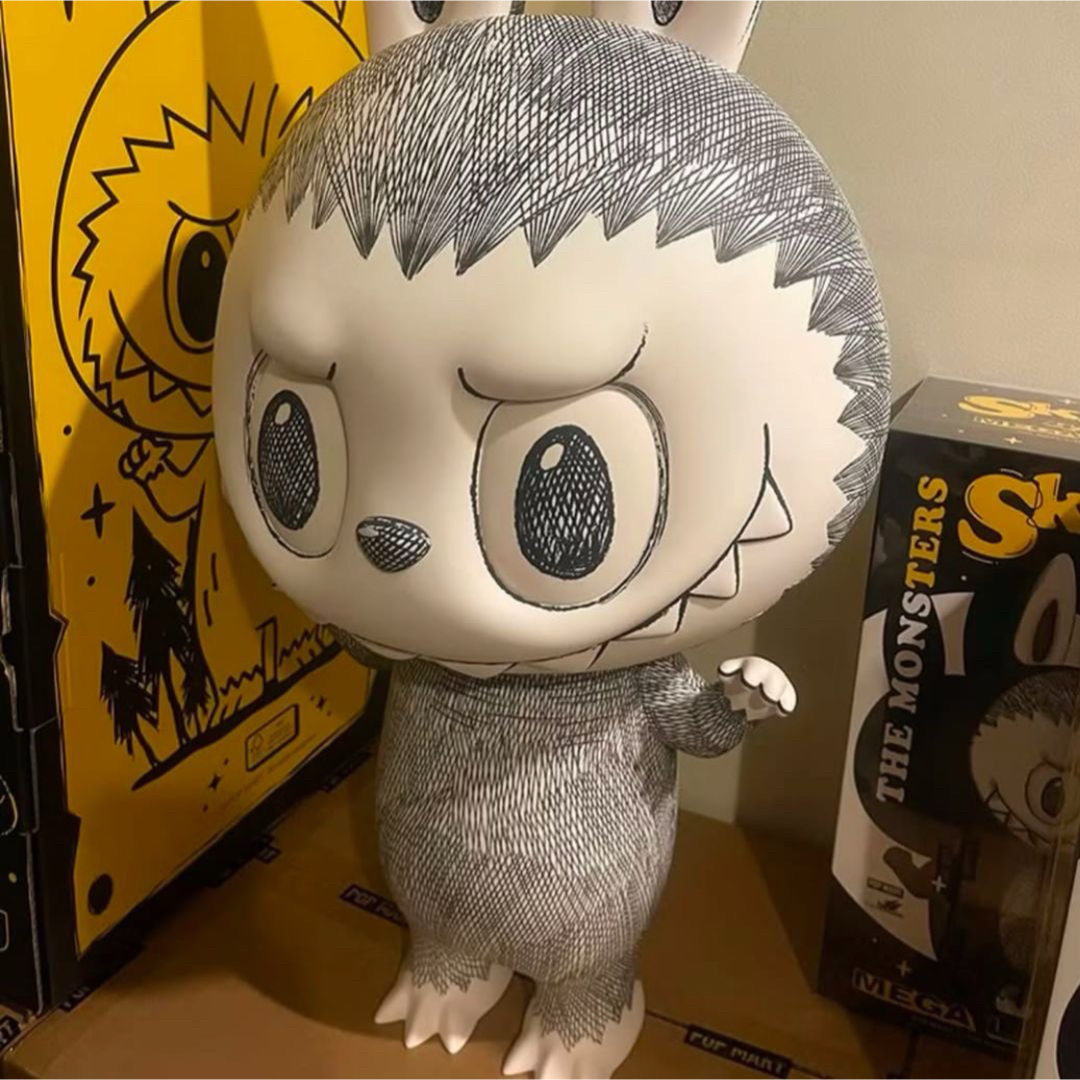 ラスト1点！】MEGA LABUBU 400% SKETCH ラブブ スケッチの通販 by M's