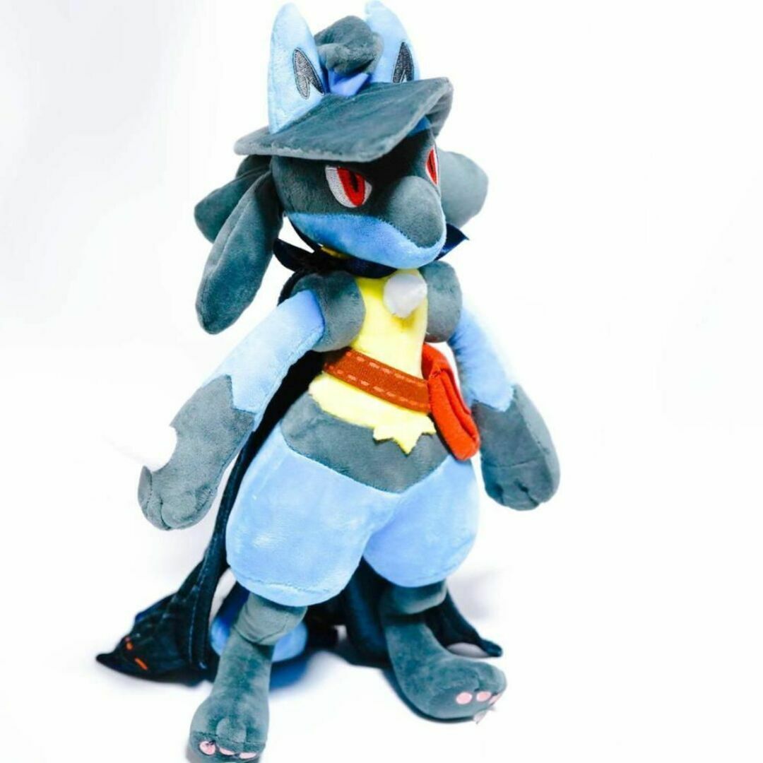 ハロウィンルカリオ ぬいぐるみ 大きい 30cm リボン袋付【現物撮影