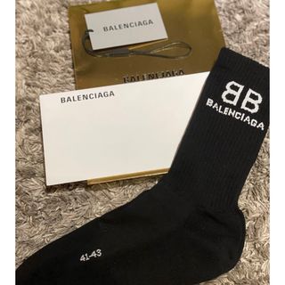 BALENCIAGA - 【新品未使用】【完全正規品】バレンシアガ 靴下 国内