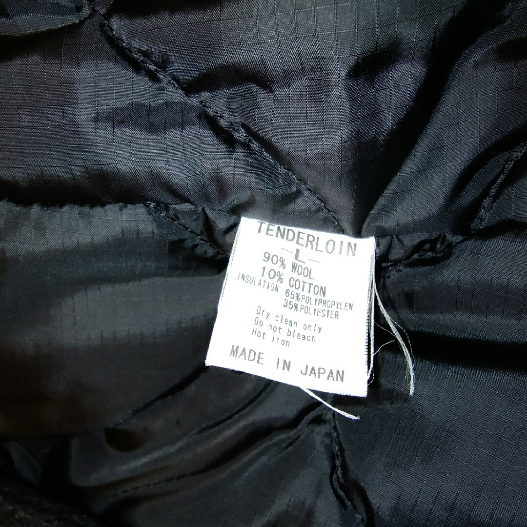TENDERLOIN - TENDERLOIN 01AW P COAT スタースタッズ付きPコート