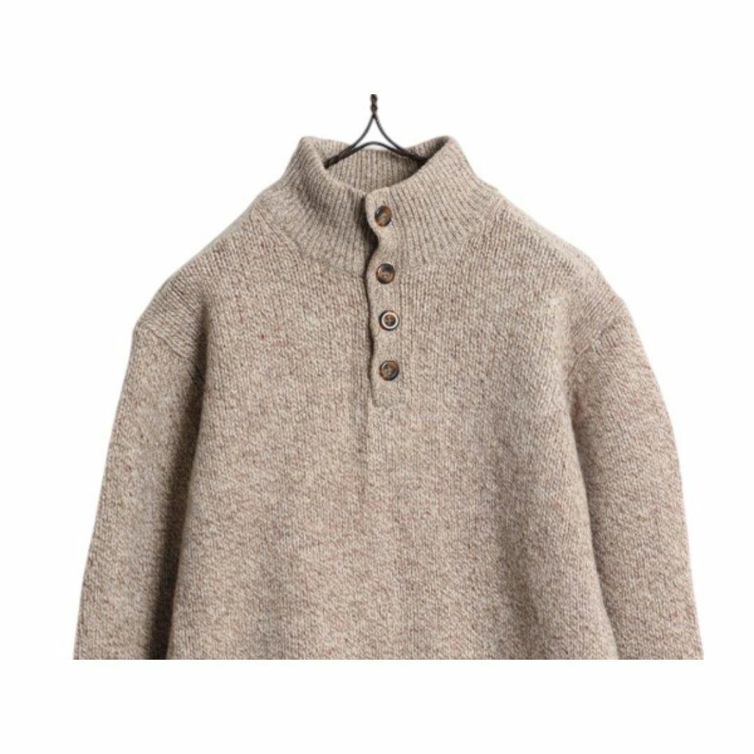 L.L.Bean - 00s エルエルビーン ハイネック ラム ウール ニット