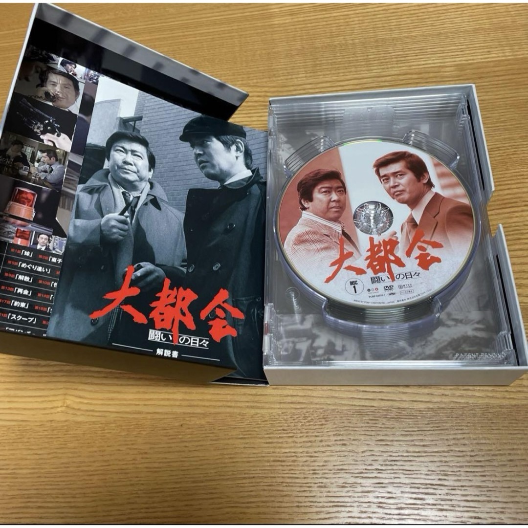 大都会 闘いの日々 DVDBOX8枚組 新品