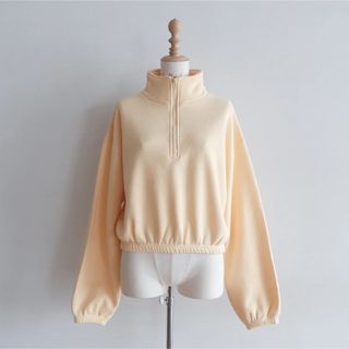 SeaRoomlynn - シールームリン Volume Sweat ハーフZipトップスの通販