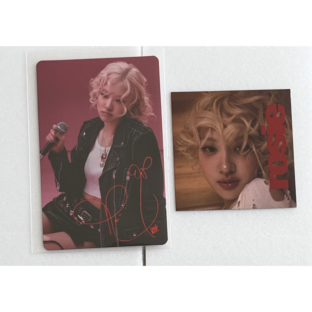 blackpink ワルツ LA 購入特典 限定トレカ ロゼ blackpink ワルツ LA