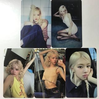 BLACKPINK ロゼ rosie 封入トレカ 5枚の通販 by よう｜ラクマ
