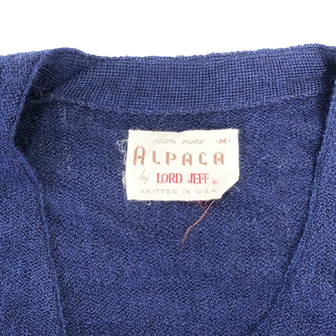 70年代 USA製 LOAD JEFF アルパカ ニット カーディガン ヴィンテージ