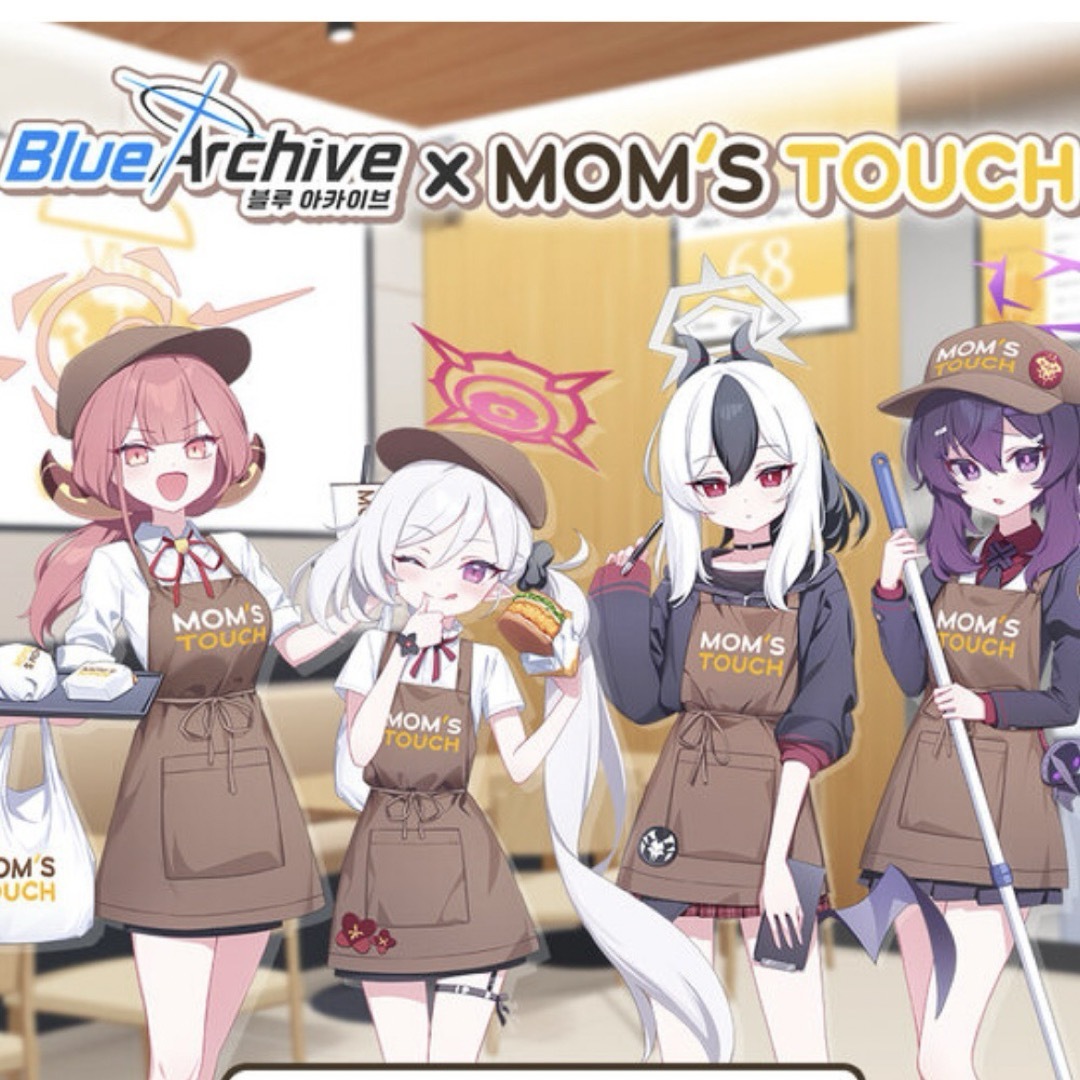 韓国限定 ブルアカ マムズタッチコラボアクリルジオラマの通販 by