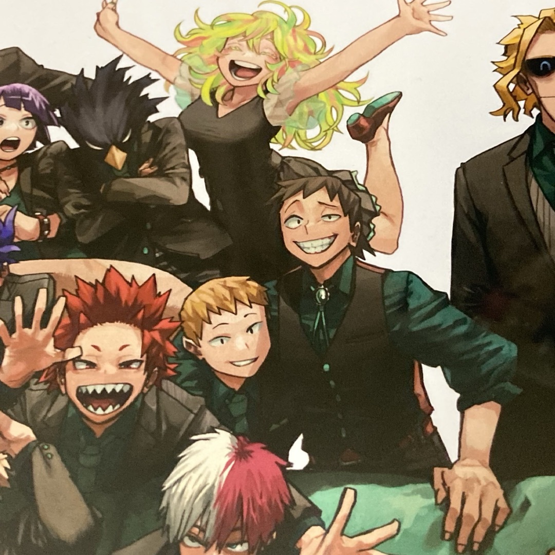 集英社 - 僕のヒーローアカデミア リッチポスター ＆ コミックス最終42